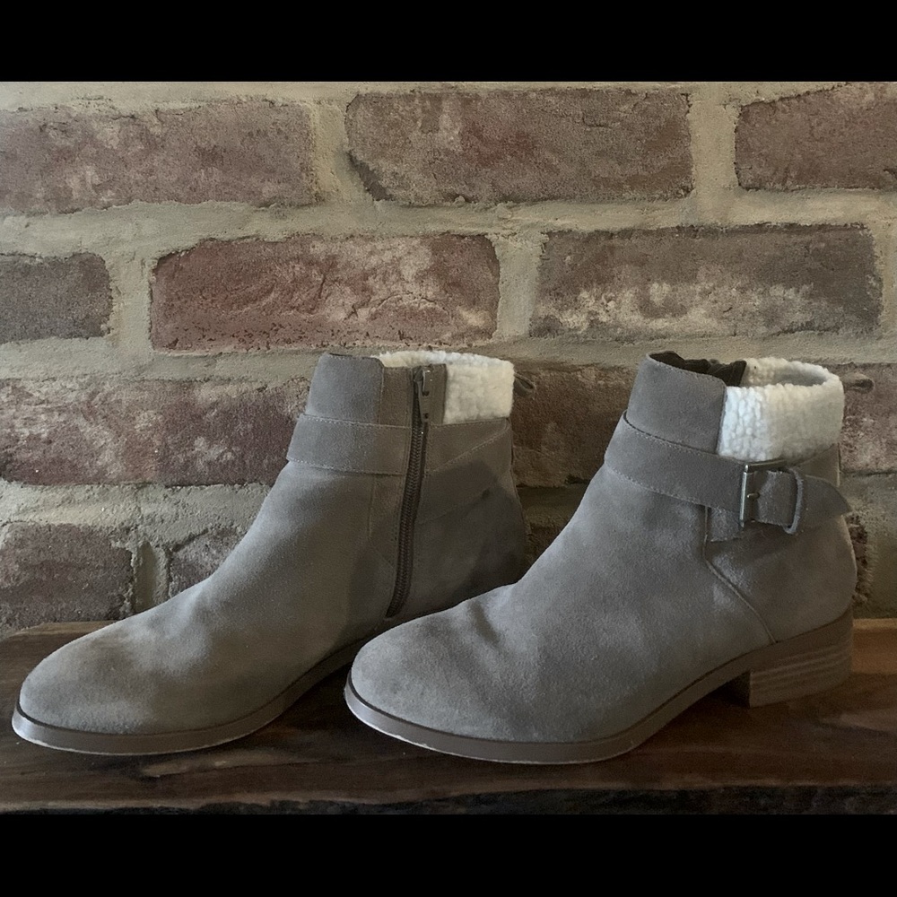 Sole Society tan booties